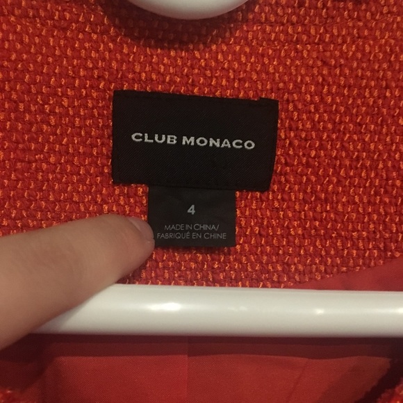 Club Monaco jacket - Picture 2 of 2